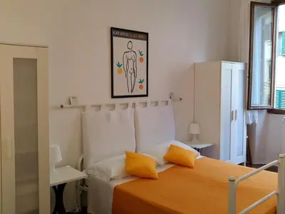 Letto o letti in una camera di Lucretia House