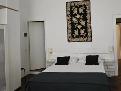 Letto o letti in una camera di Lucretia House