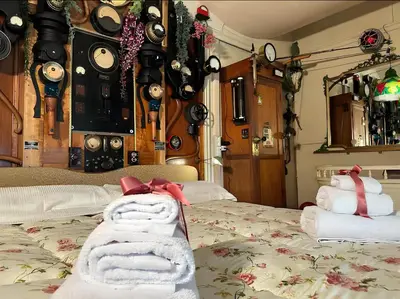 Letto o letti in una camera di Near Florence Metropolis loft