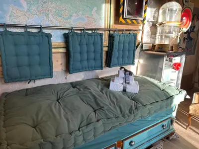 Letto o letti in una camera di Near Florence Metropolis loft