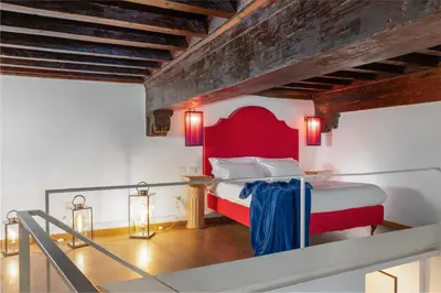 Letto o letti in una camera di Love The Loft - LoveTheApartments