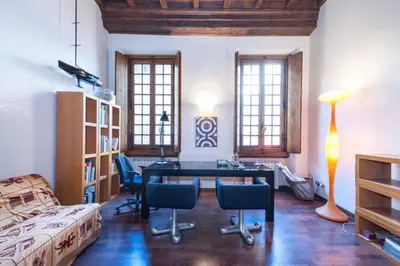 Area soggiorno di Tornabuoni Apartment