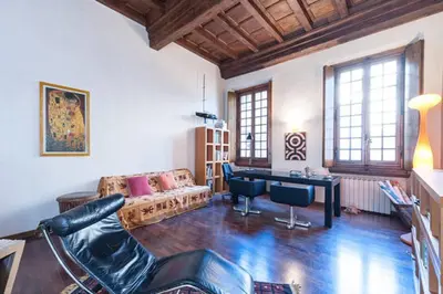 Area soggiorno di Tornabuoni Apartment