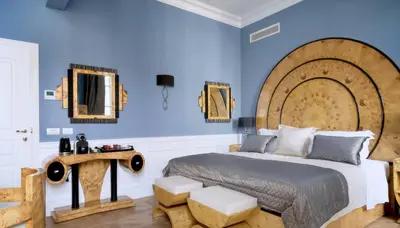 Letto o letti in una camera di La Maison du Sage