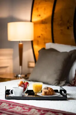 Letto o letti in una camera di La Maison du Sage