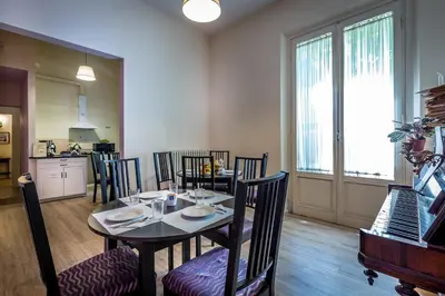 Cucina o angolo cottura di Casa di Barbano