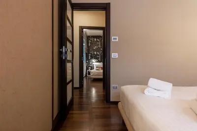Letto o letti in una camera di Bsj Apartment