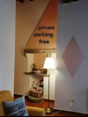 Planimetria di La Piccola Oasi con parcheggio