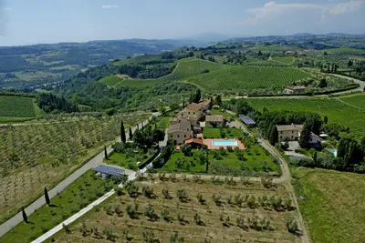 Paesaggio naturale nelle vicinanze dell'agriturismo