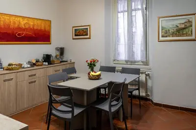Cucina o angolo cottura di La Rosa Di Firenze B&B