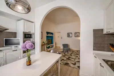 Cucina o angolo cottura di Apartments Florence Borgo dei Greci