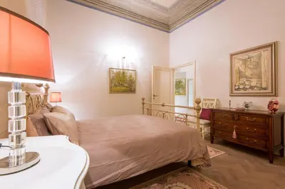 Letto o letti in una camera di Apartments Florence Ghibellina Balcony
