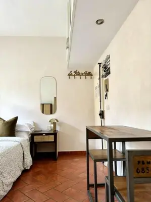 Letto o letti in una camera di Stilnovo House