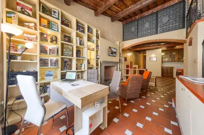 Area soggiorno di Home Boutique Santa Maria Novella