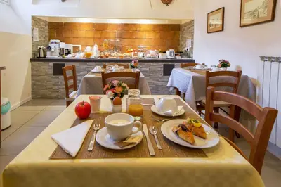 Cibo presso il bed & breakfast o nelle vicinanze