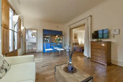 TV o dispositivi per l'intrattenimento presso Palazzo Uguccioni Apartments