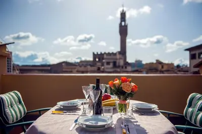 Bevande di Casa di Dante-Roof Terrace