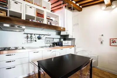 Cucina o angolo cottura di Bohémienne Penthouse
