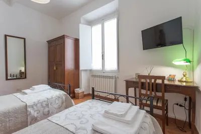 Letto o letti in una camera di Datini Apartment