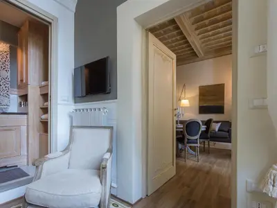 TV o dispositivi per l'intrattenimento presso Apartments Florence - Orsanmichele view