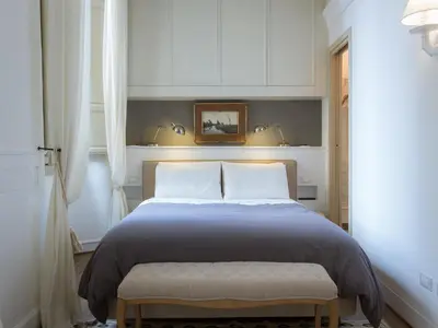 Letto o letti in una camera di Apartments Florence - Orsanmichele view