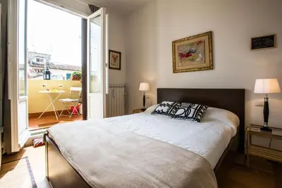 Letto o letti in una camera di San Marco Suite Center