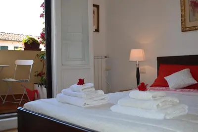 Letto o letti in una camera di San Marco Suite Center