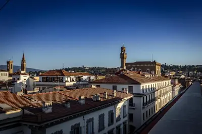 Vista generica su Firenze o vista sulla città dall'interno del bed & breakfast