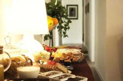 Cibo presso il bed & breakfast o nelle vicinanze