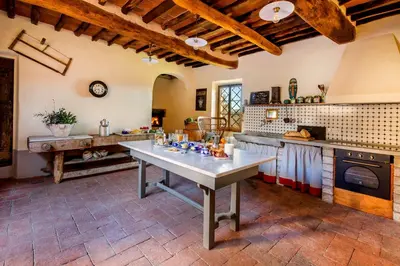 Planimetria di Castello di Cafaggio