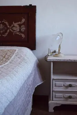 Letto o letti in una camera di Casal Bengodi