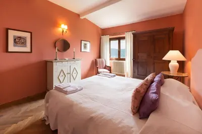 Letto o letti in una camera di Villa Ortaglia Estate