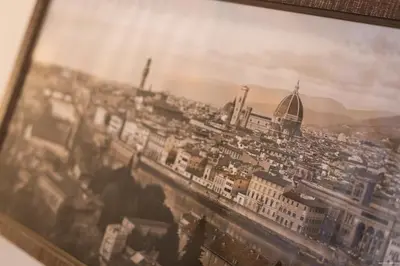 Vista generica su Firenze o vista sulla città dall'interno dell'appartamento
