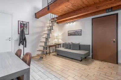 Area soggiorno di Florence Star Apartment