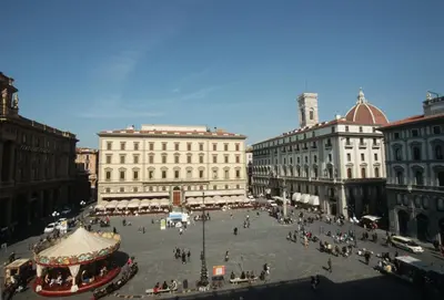 Vista generica su Firenze o vista sulla città dall'interno del bed & breakfast