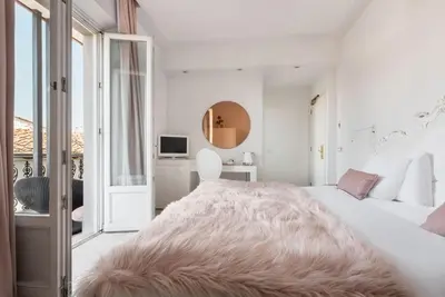 Letto o letti in una camera di Eurostars Florence Boutique