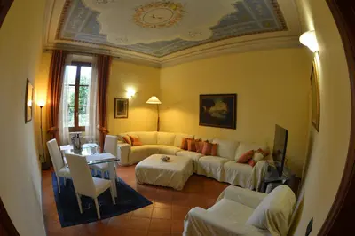 Area soggiorno di Suite Imperiale Florence