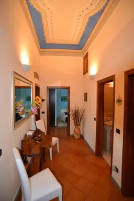 Area soggiorno di Suite Imperiale Florence