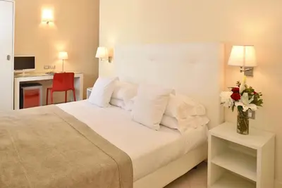 Letto o letti in una camera di Residenza Fiorentina