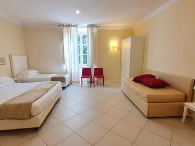Letto o letti in una camera di Residenza Fiorentina