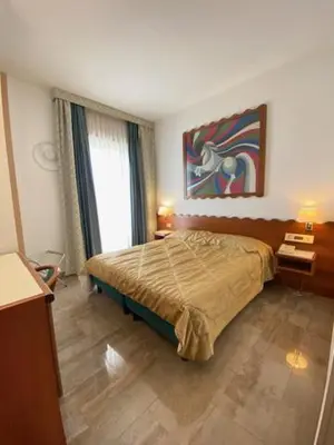 Letto o letti in una camera di Hotel Europa