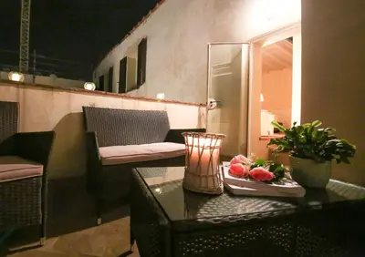 Area soggiorno di Apartments Florence - Ricasoli Terrace
