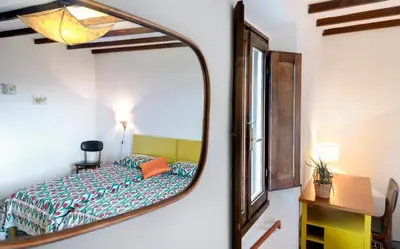 Letto o letti in una camera di Medici Villa with Gardens 7 min from Florence