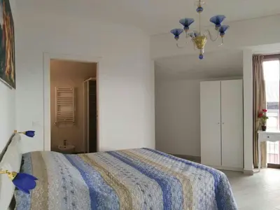 Letto o letti in una camera di Nancy House