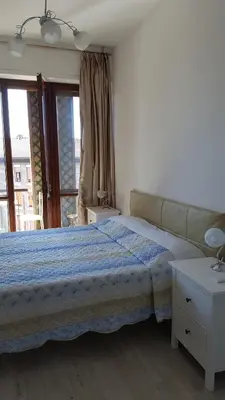 Letto o letti in una camera di Nancy House