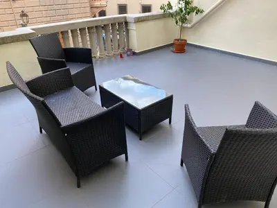 Area soggiorno di My Guest in Florence