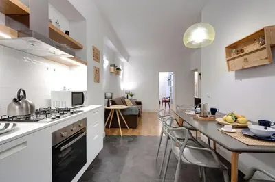 Cucina o angolo cottura di Costa San Giorgio Apartment by Mamo Florence