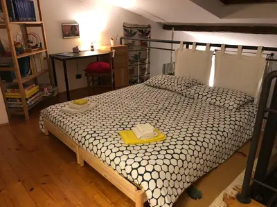 Letto o letti in una camera di Sotto Il Tetto di Sofia