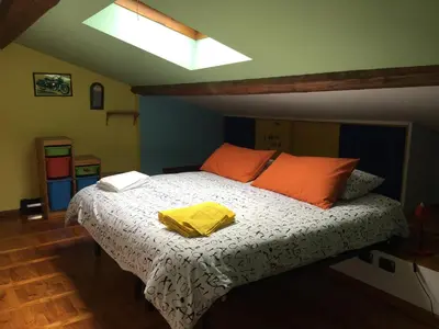 Letto o letti in una camera di Sotto Il Tetto di Sofia