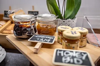 Cibo presso il bed & breakfast o nelle vicinanze